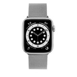 Apple Watch (42/44/SE/45/49mm) Fixed Mesh Strap - Silver