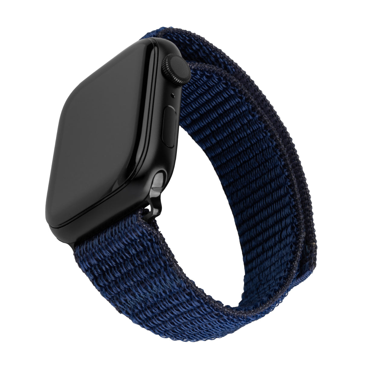 Apple Watch (42/44/SE/45/46/49mm) Fixed Nylon Strap - Dark Blue