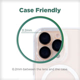 Mobile Origin Easy Lens Guard - Black Camera Lens Protector - iPhone 16 Pro/16 Pro Max