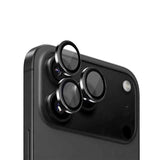 iPhone 17 Pro / 17 Pro Max Mobile Origin Camera Lens Protector with Assembly Tool - Transparent / Black