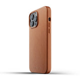 Mujjo iPhone 13 Pro Max Leather Case - Brown