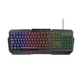 Deltaco 4-in-1 Gaming Set with Headset / Keyboard / Mouse / Mouse Pad - Black