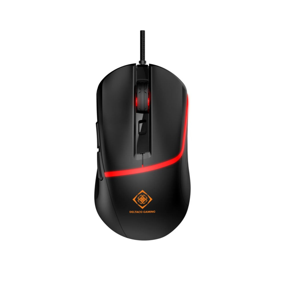 Deltaco 4-in-1 Gaming Set with Headset / Keyboard / Mouse / Mouse Pad - Black