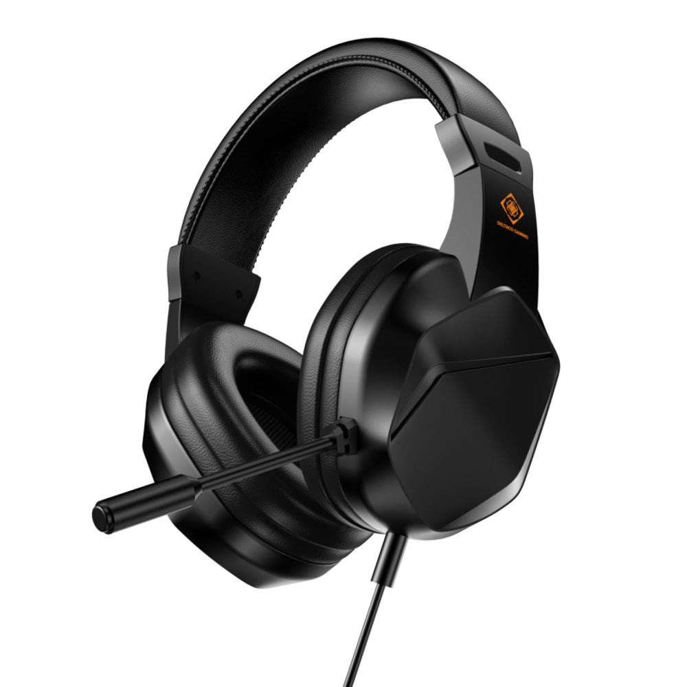 Deltaco 4-in-1 Gaming Set with Headset / Keyboard / Mouse / Mouse Pad - Black