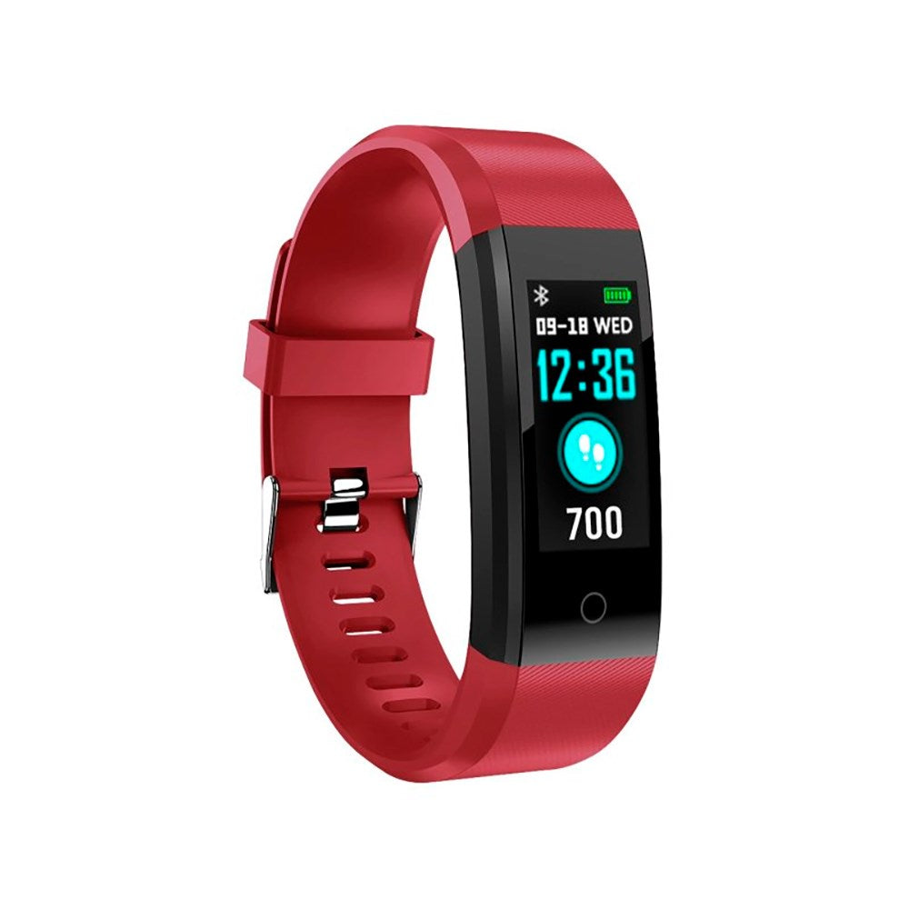 SBS Vital Fit Fitness Tracker w. Sleep Tracker & Pedometer - IP67 - Red