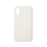 GreenMind iPhone X / XS Lined Silicone Case - White