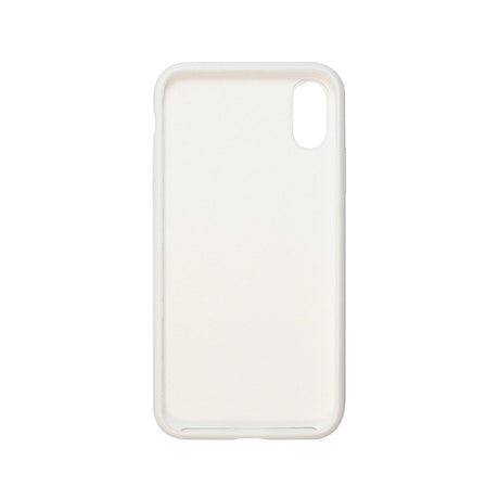 GreenMind iPhone X / XS Lined Silicone Case - White