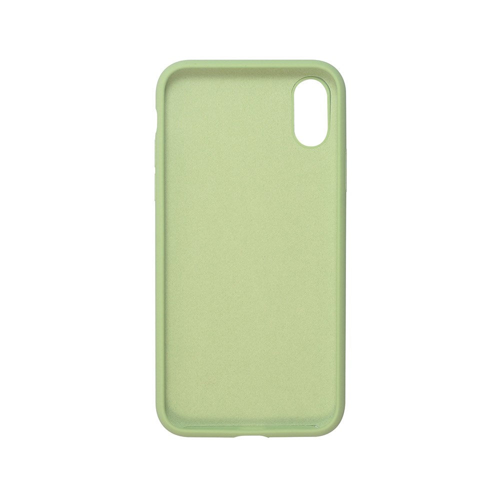 GreenMind iPhone X / XS Lined Silicone Case - Green