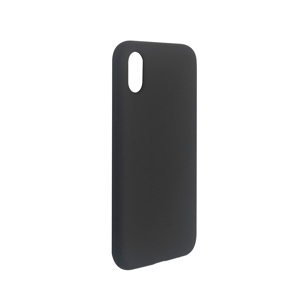 GreenMind iPhone XR Lined Silicone Case - Black