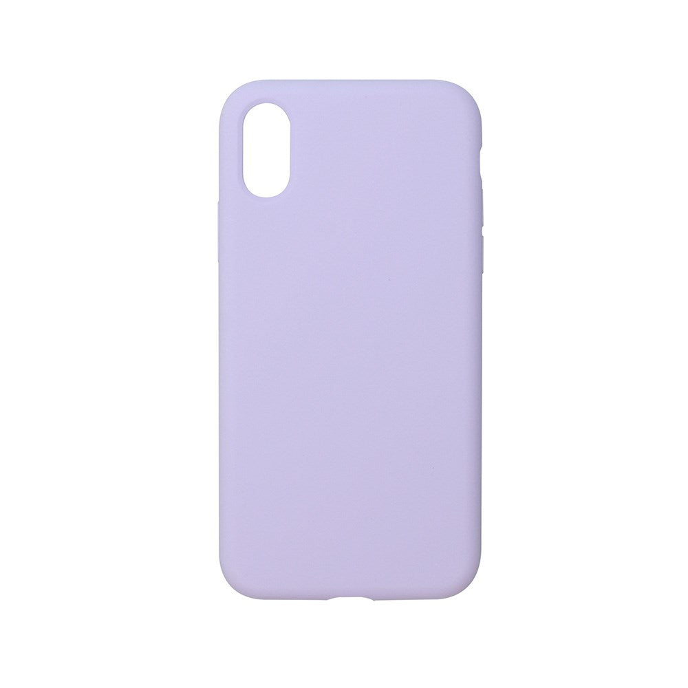 GreenMind iPhone XR Lined Silicone Case - Purple