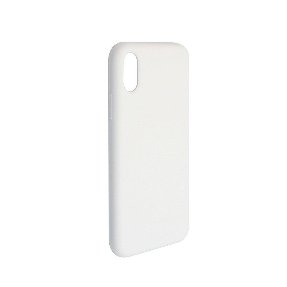 GreenMind iPhone XR Lined Silicone Case - White