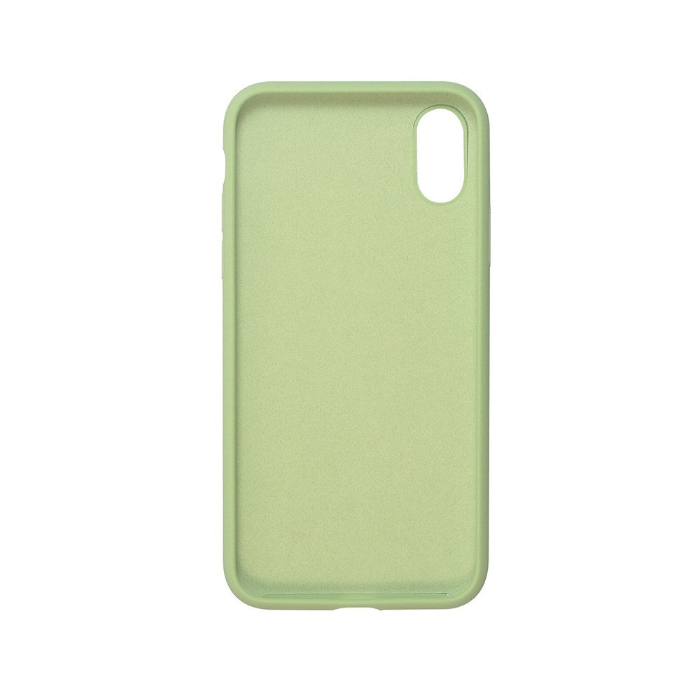 GreenMind iPhone XR Lined Silicone Case - Green