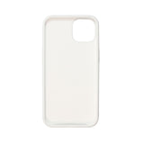 GreenMind iPhone 12 / 12 Pro Lined Silicone Case - White