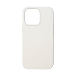 GreenMind iPhone 13 Pro Lined Silicone Case - White