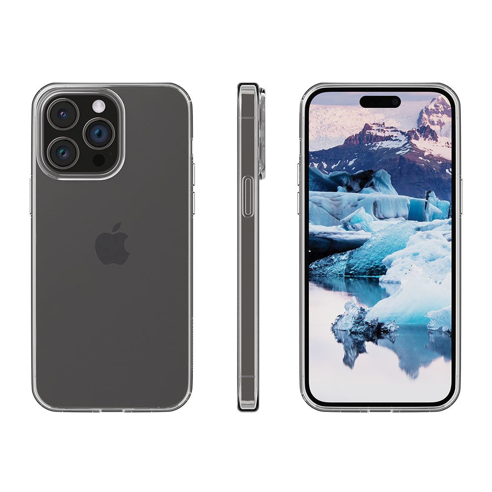 iPhone 15 Pro dbramante1928 Greenland Case - 100% Recycled Plastic - Clear