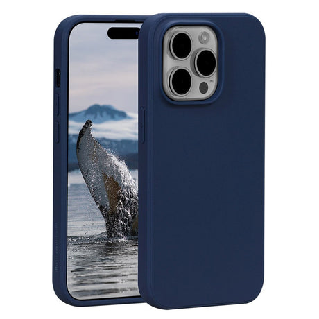 iPhone 15 Pro dbramante1928 Greenland Case - 100% Recycled Plastic - Pacific Blue