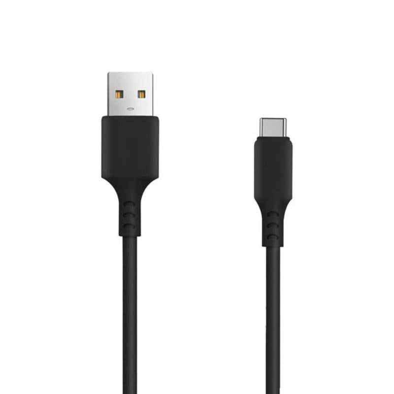 Setty USB-A to USB-C Cable 2A - 1m - Black