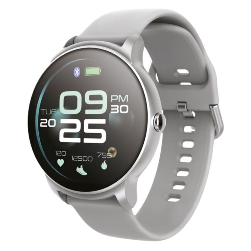 Forever ForeVive 2 SB-330 Fitness Smartwatch w. Heart Rate Monitor & Pedometer - Silver