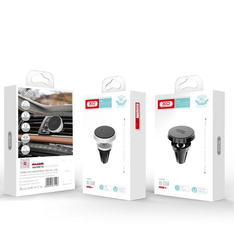 XO C55B Car Air Vent Phone Holder - Black
