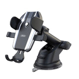 XO C77 Suction Cup Mobile Phone Holder for Car - Dashboard - Black