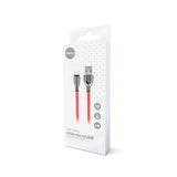 Setty USB-A to Micro USB Cable 3A - 1m - Red