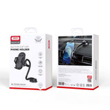XO C85 Flexible Car Phone Holder with Suction Cup - Black