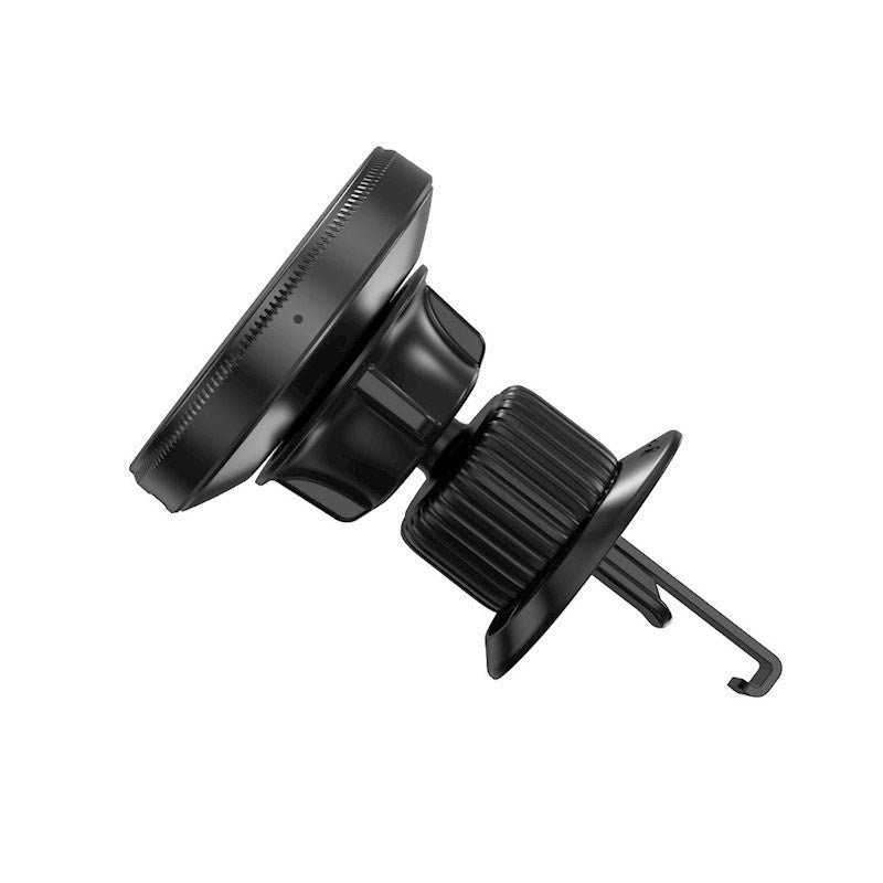 XO CX025 Magnetic Car Air Vent Phone Holder - 15W Wireless Charging - MagSafe Compatible - Black