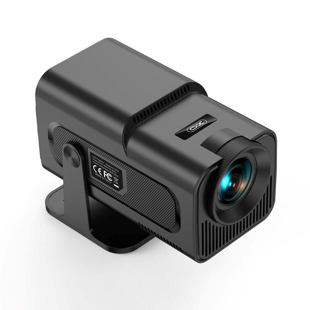 XO FF02 Projector with 30 - 150" Projection Screen - Black