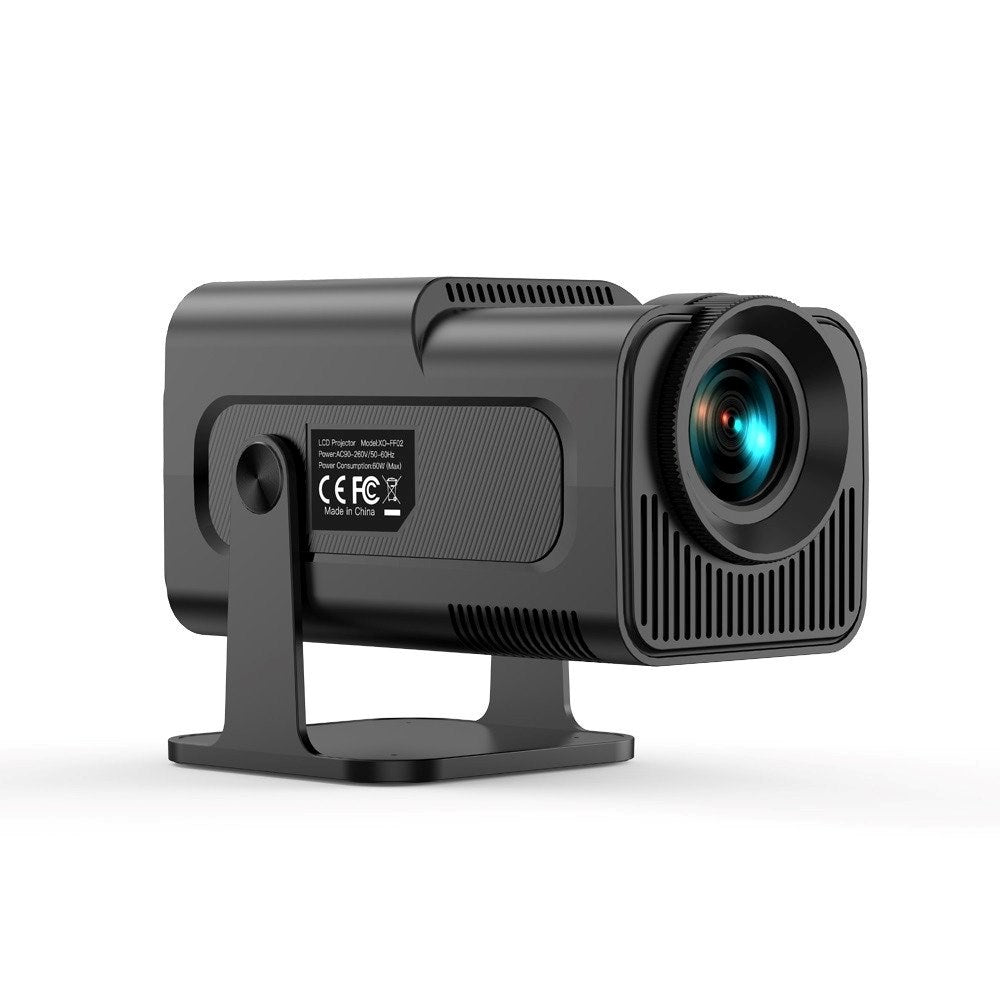 XO FF02 Projector with 30 - 150" Projection Screen - Black