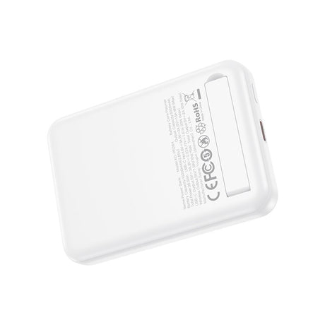 XO 20W Magnetic Powerbank 10,000mAh with USB-C and Stand Function - White