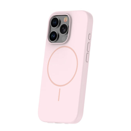iPhone 16 Pro Silicone Thin Case - MagSafe Compatible - Pink