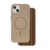 iPhone 15 Glitter Thin Case - MagSafe Compatible - Brown