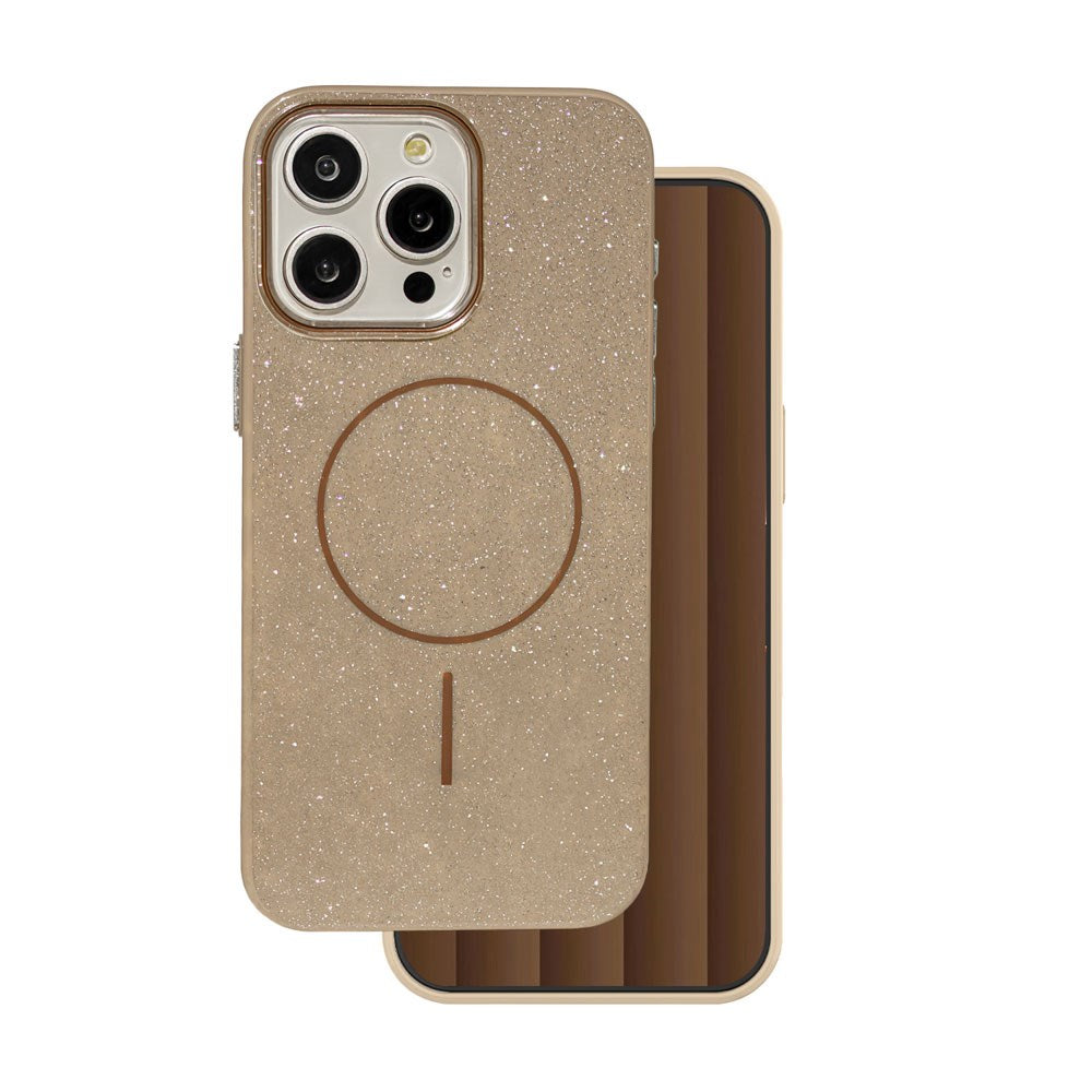 iPhone 16 Pro TFO Glitter Thin Case - MagSafe Compatible - Brown