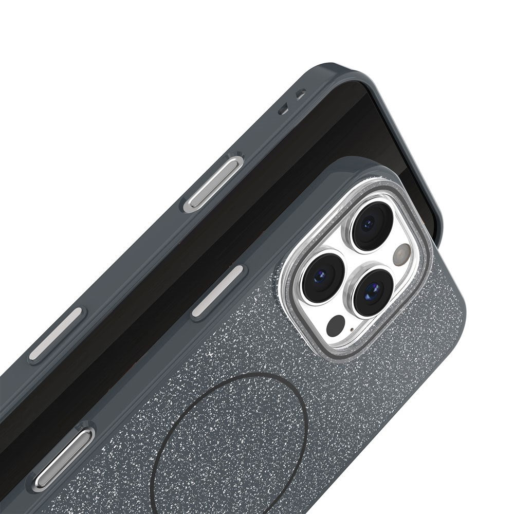 iPhone 17 Pro TFO Glitter Thin Case - MagSafe Compatible - Black