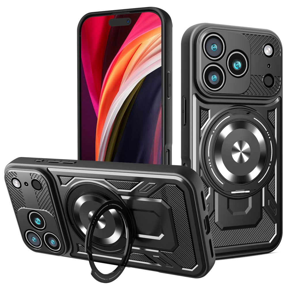iPhone 17 Pro TFO Defender Armor Case - MagSafe Compatible - Black