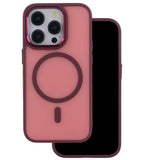 iPhone 17 TFO Frozen Hybrid Case - MagSafe Compatible - Red