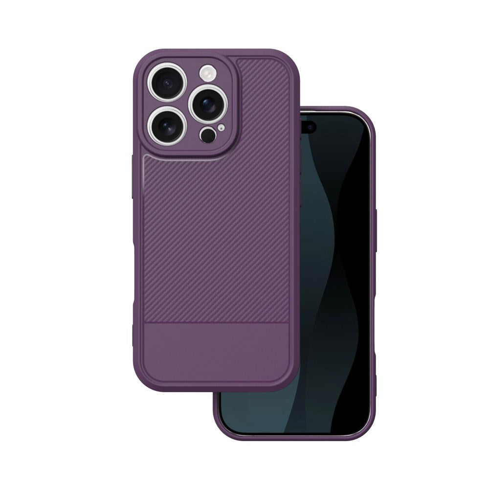 iPhone 17 Pro TFO Simple Carbon Case - Purple