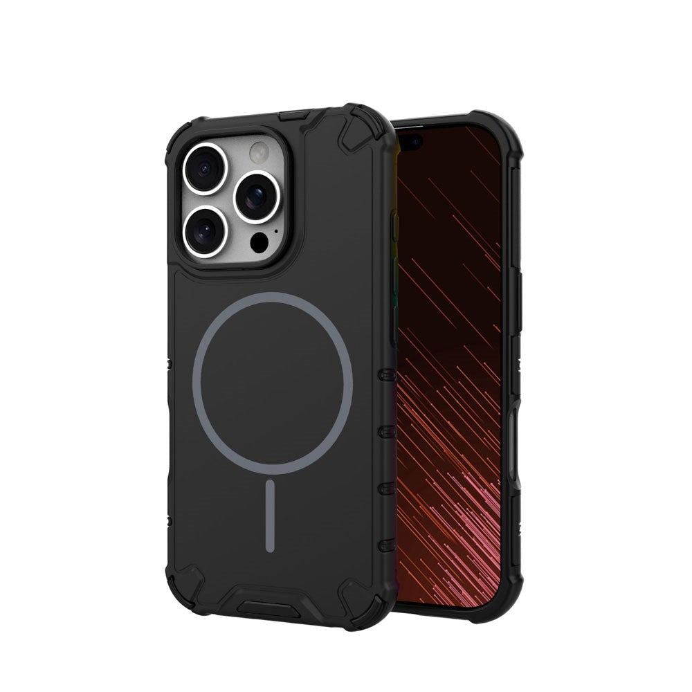 iPhone 16 Pro TFO Defender Hybrid Case - MagSafe Compatible - Black