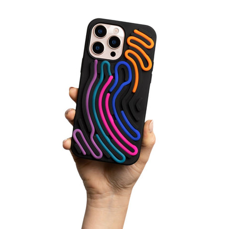 iPhone 16 Pro Max TFO DIY Snake Silicone Case - Black