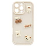 iPhone 11 TFO Ultra Trendy 3D Case - Beige Bear