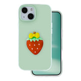 iPhone 15 TFO 3D Fruit Case - Strawberry