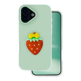 iPhone 16 TFO 3D Fruit Case - Strawberry