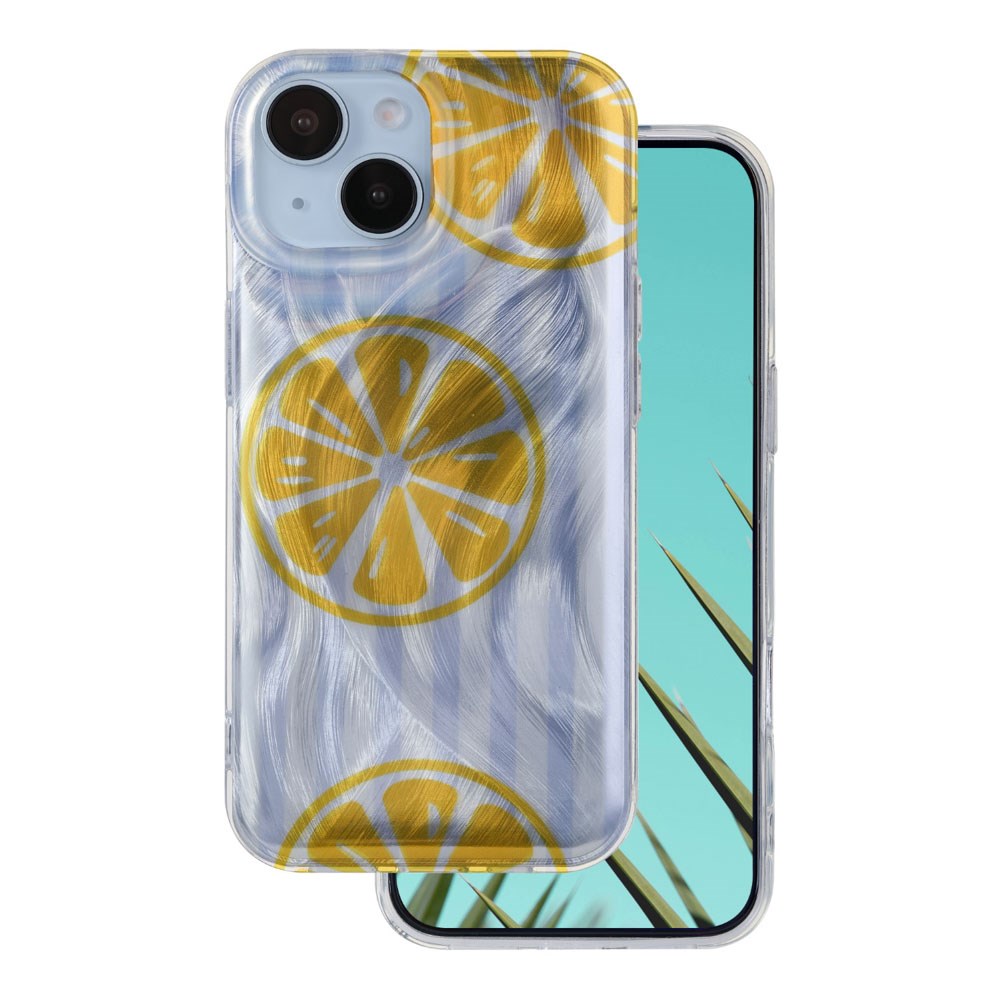 iPhone 13 TFO Ultra Trendy Summer Case - Lemon