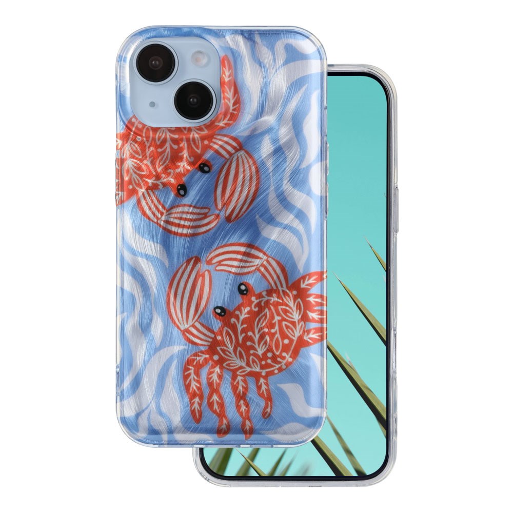 iPhone 13 TFO Ultra Trendy Summer Case - Crab