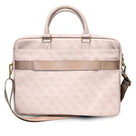 Guess Laptop Bag For MacBook 15" - Big Logo - Pink