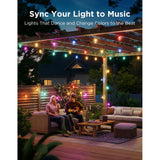 Govee Outdoor Clear Bulb String Lights - Weatherproof String Lights