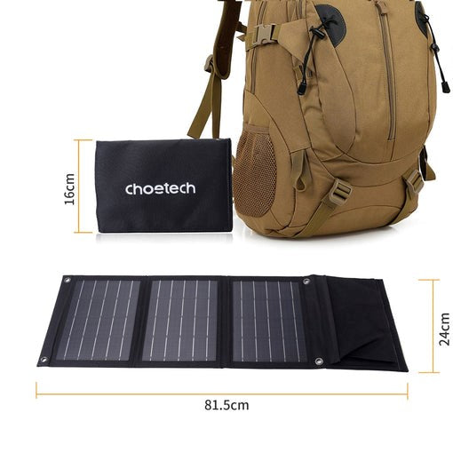 Choetech Solar charger 22W Foldable