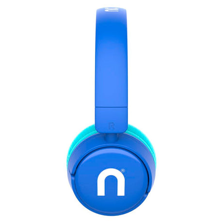 Niceboy Hive Kiddie Bluetooth Headphones On-Ear for Children w. Sound Limiter - Blue