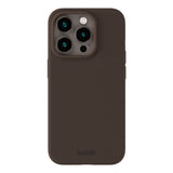 Holdit iPhone 14 Pro Soft Touch Silikone Case - Chocolate