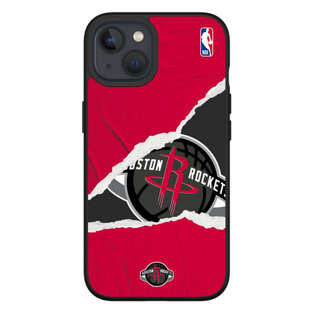 iPhone 13 RhinoShield SolidSuit Drop Proof NBA Case with Houston Rockets - Sweat and Tears